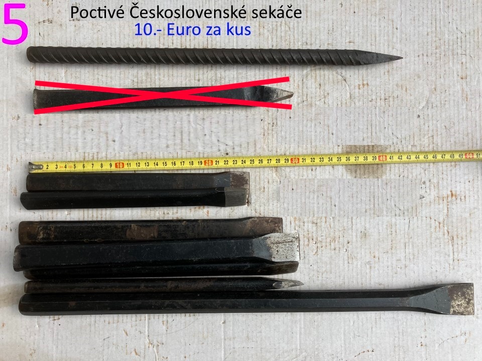 Sekáče poctivé Československé Zbirovia - 5