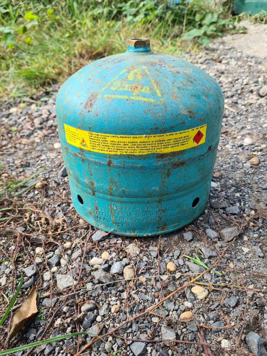 Propán butanova flasa 2kg - 5