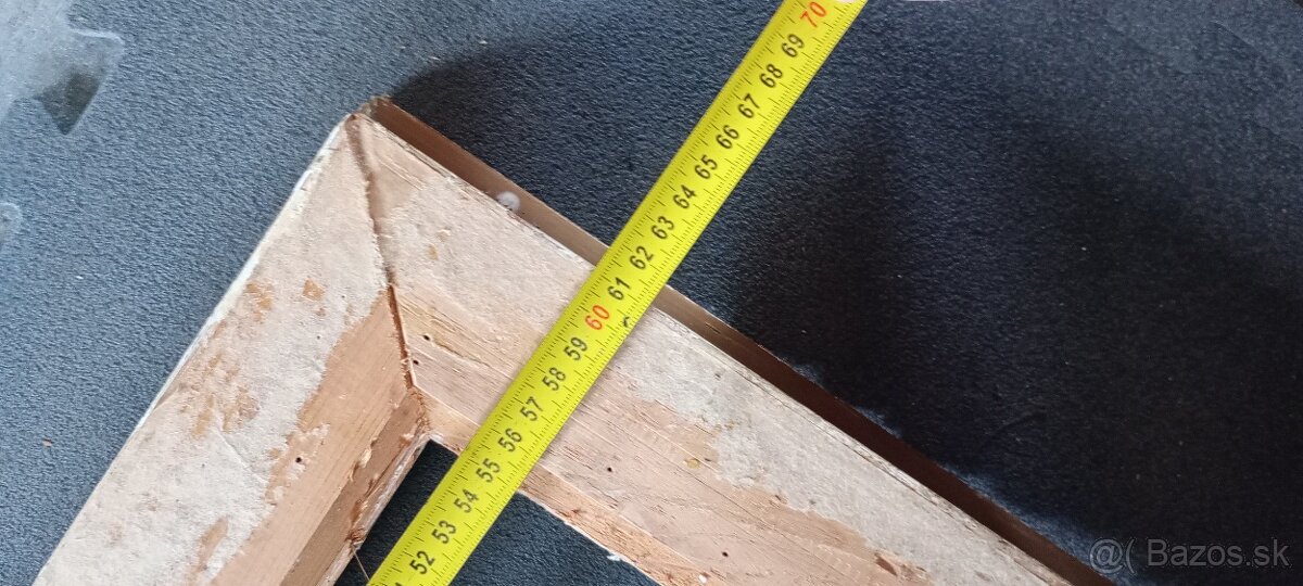 Ponúkam starý rám vhodný na zrkadlo alebo obraz - 5