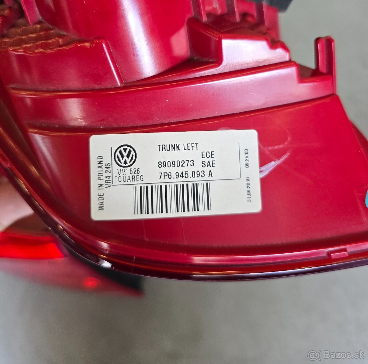 komplet zadné svetlá originál VW Touareg II 2010-2018 - 5