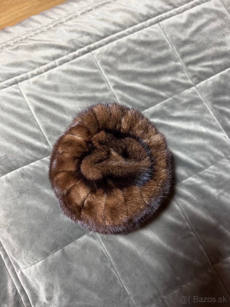 Dámsky norkový klobúk - 5