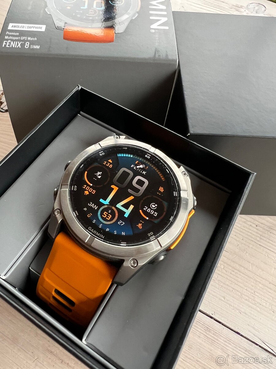GARMIN FENIX 8 amoled saphire 51mm - 5
