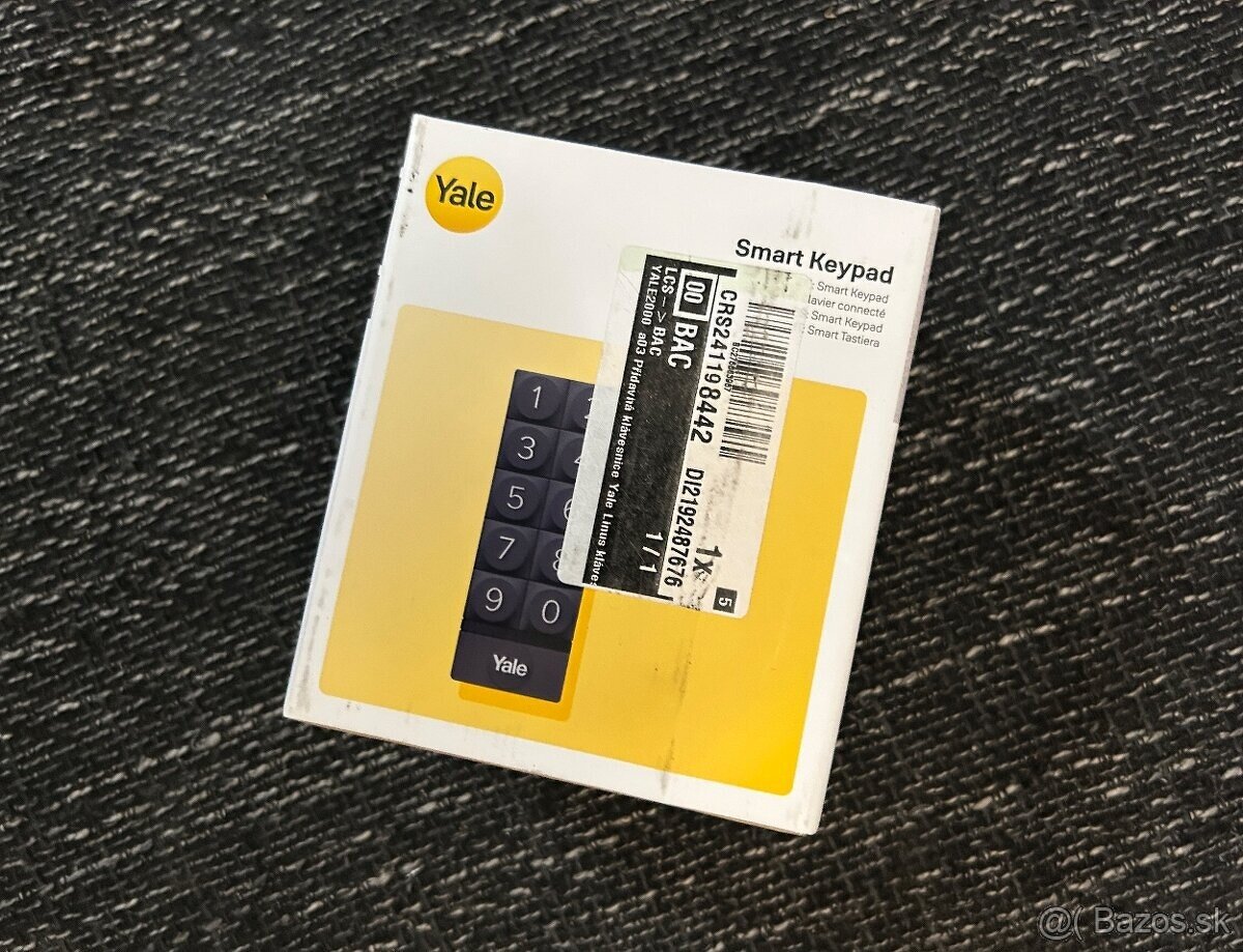 Predam inteligentny zamok pre vstupne dvere Yale Smart Lock - 5