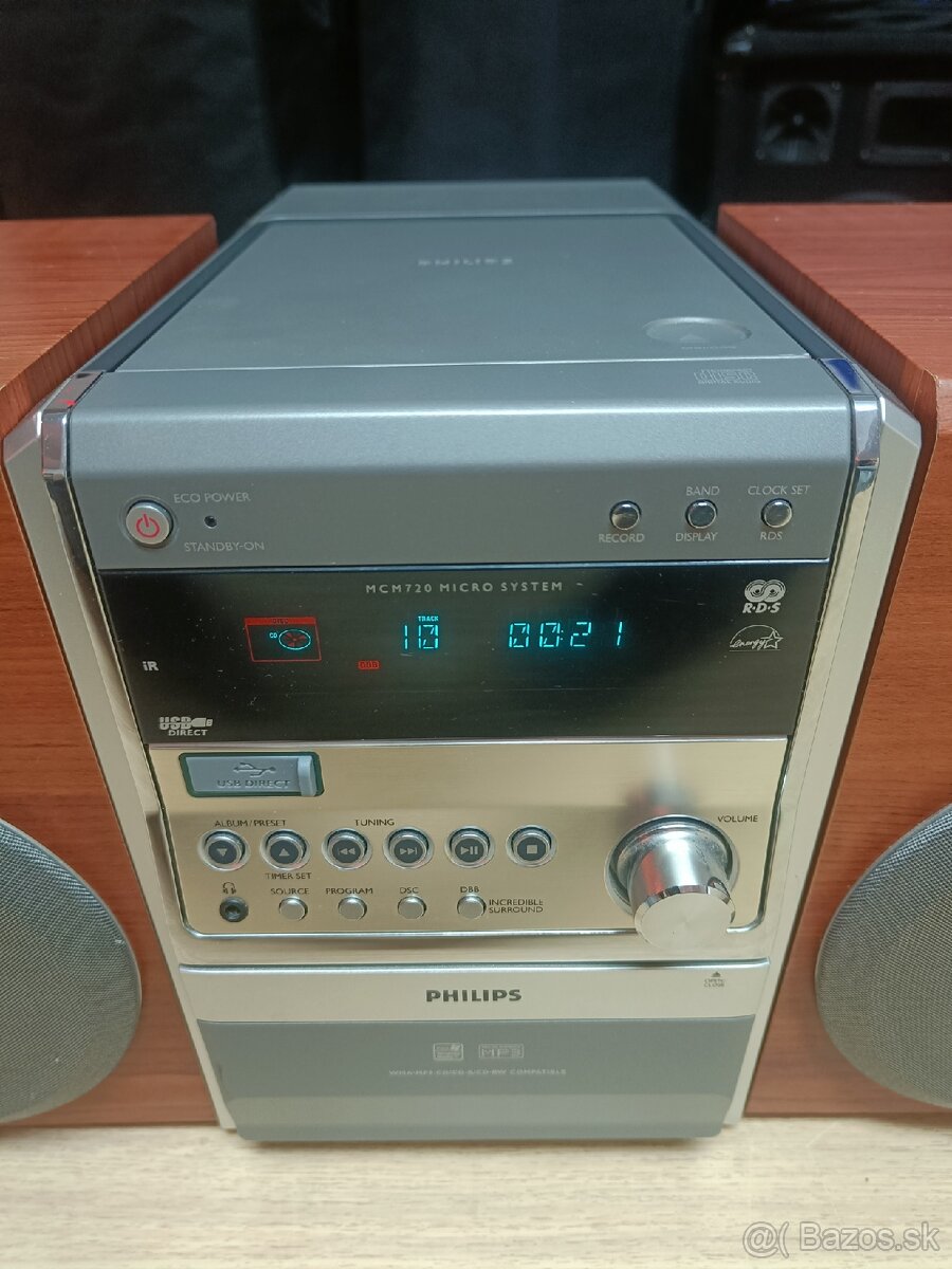 Mini veža PHILIPS, USB - 5