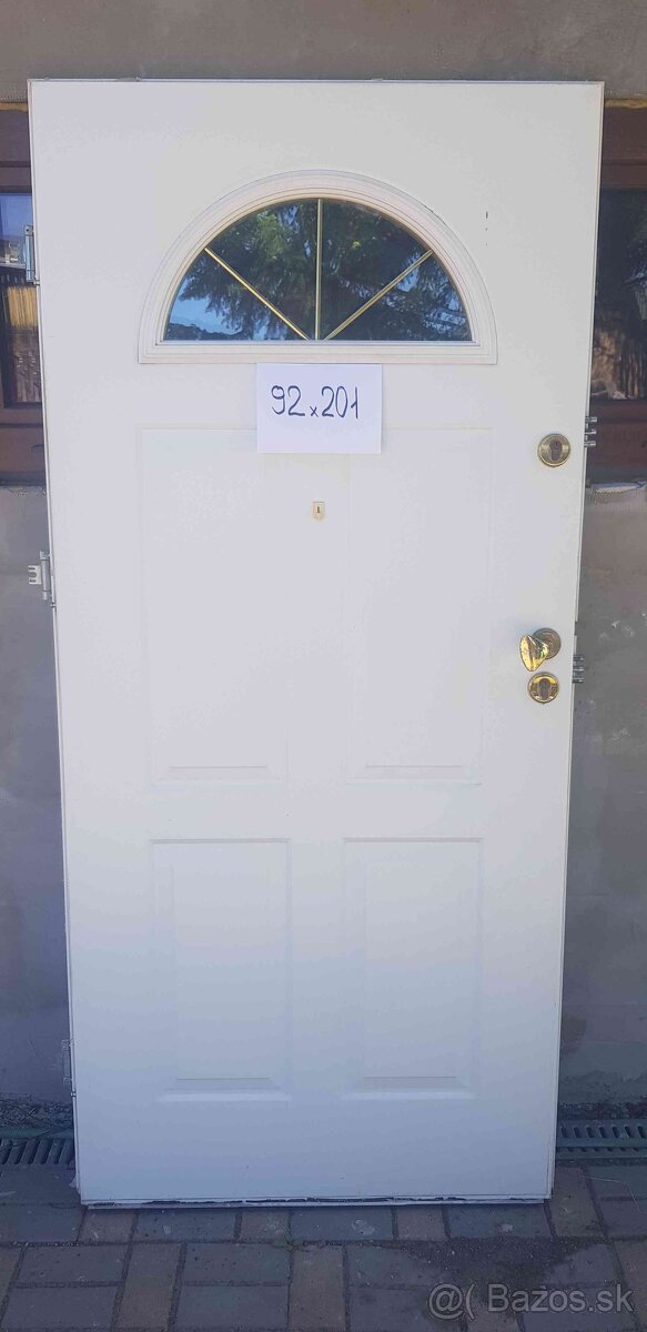 Predám vchodové oceľové bezpečnostné dvere - 5