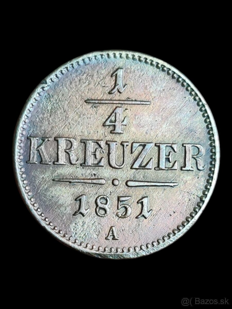 Mince Františkja Jozefa I. - striebro i meď - 5