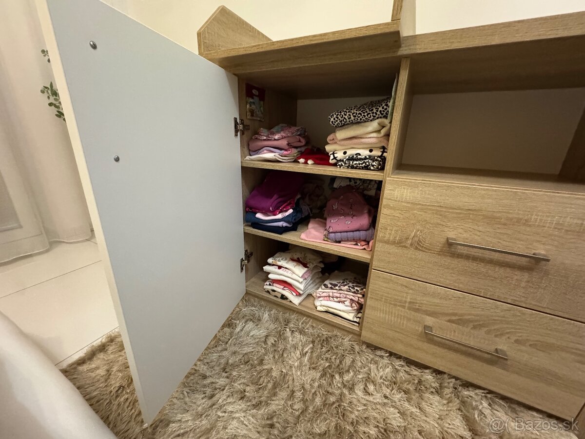 Komoda s prebaľovacím pultom - 5