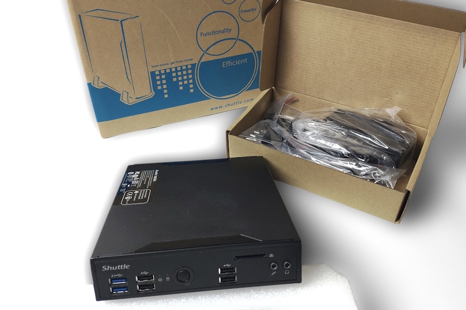 Absolútne tiché Mini PC Shuttle DS20U - 5