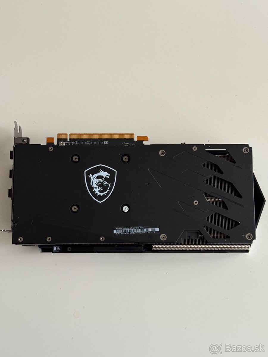 MSI Radeon RX 6600XT Gaming X - 8GB - 5