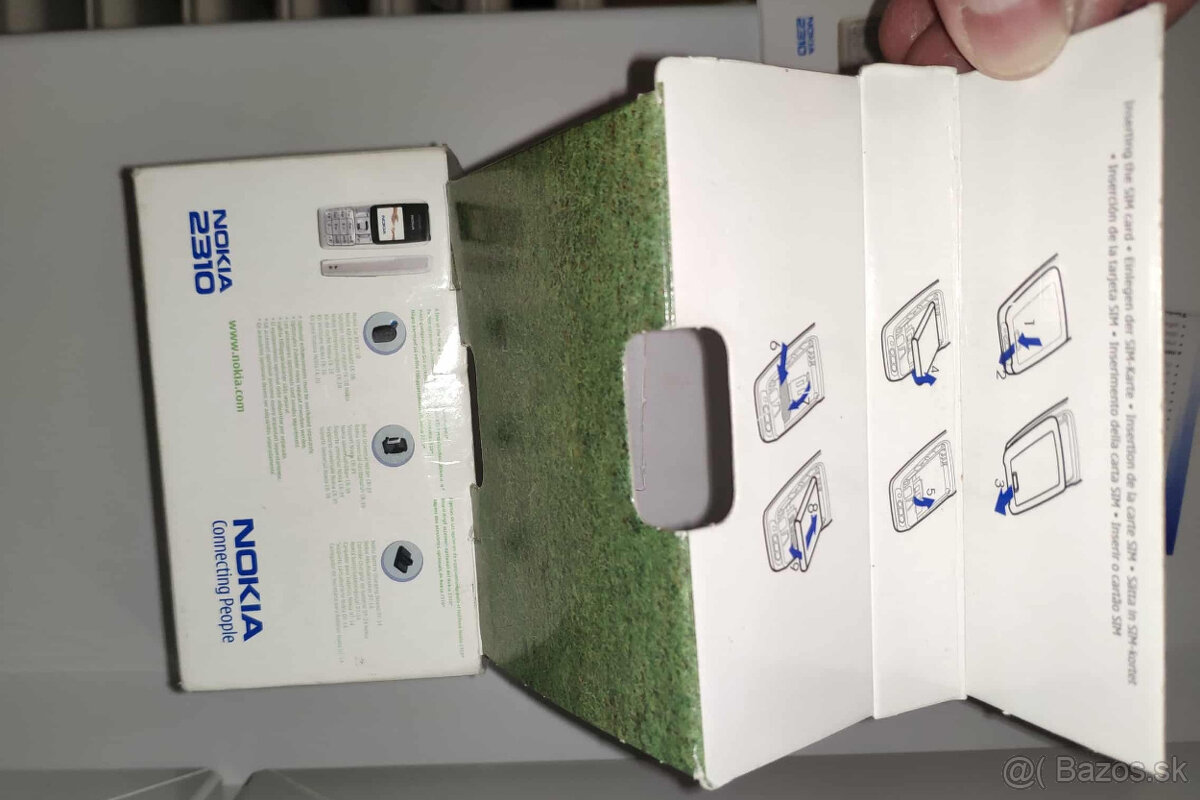 Predám originál box, nabijačku a manuál pre Nokiu 2310 - 5