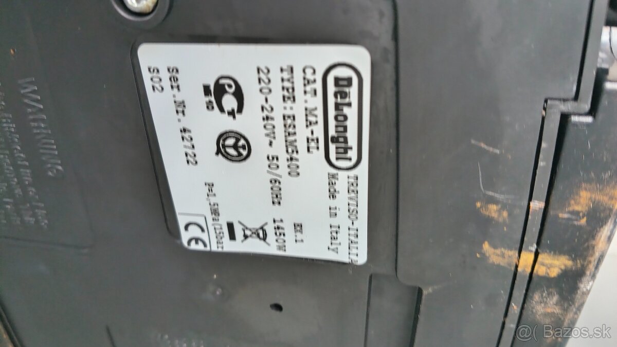Kávovar DeLonghi ESAM 6400 - 5