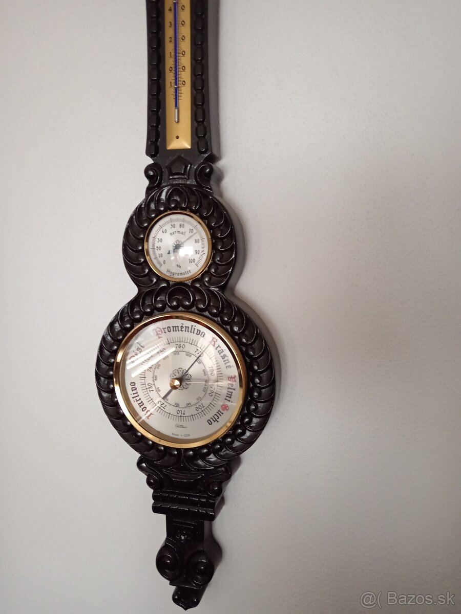 Meteostanica, barometer, starožitnosti - 5