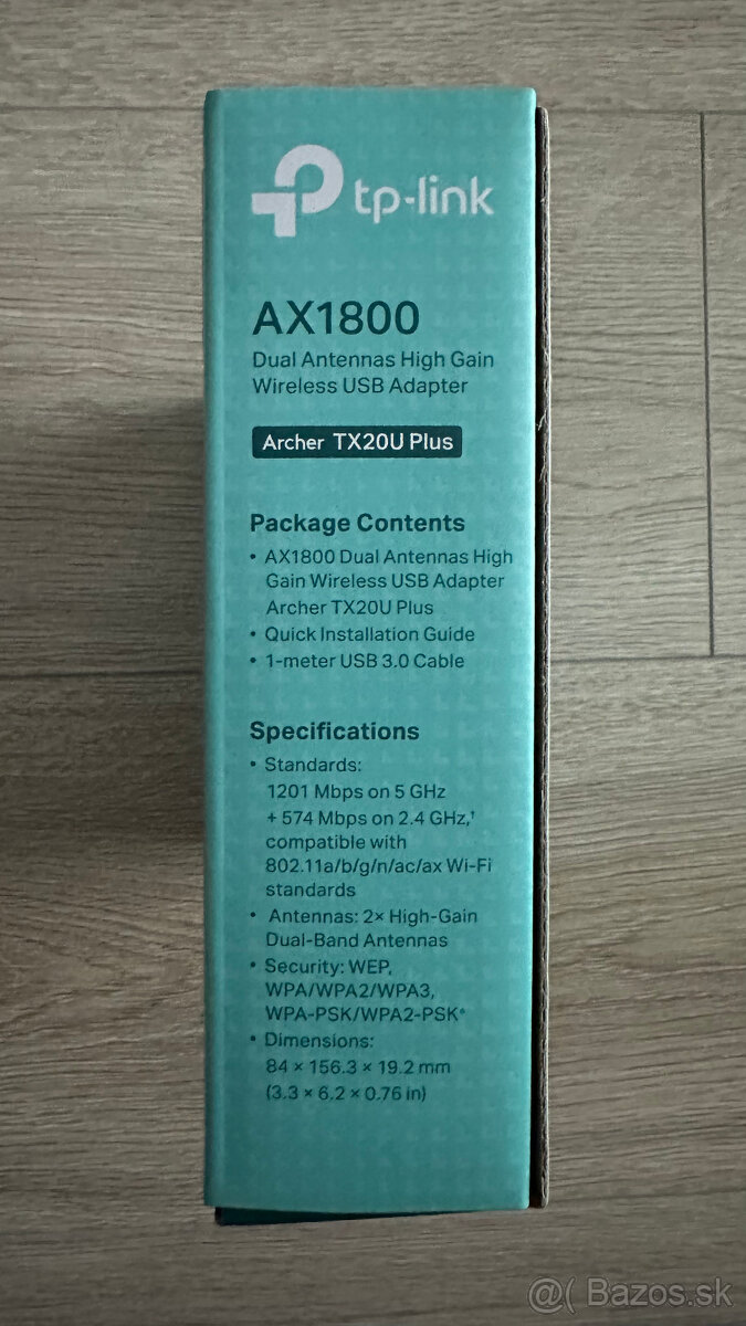Adaptér TP-Link Archer TX20U Plus, AX1800 WiFI 6 USB - 5