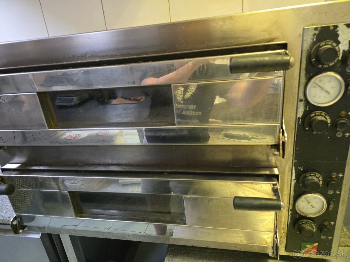 Predám používanú dvojkomorovú pizza pec - 5