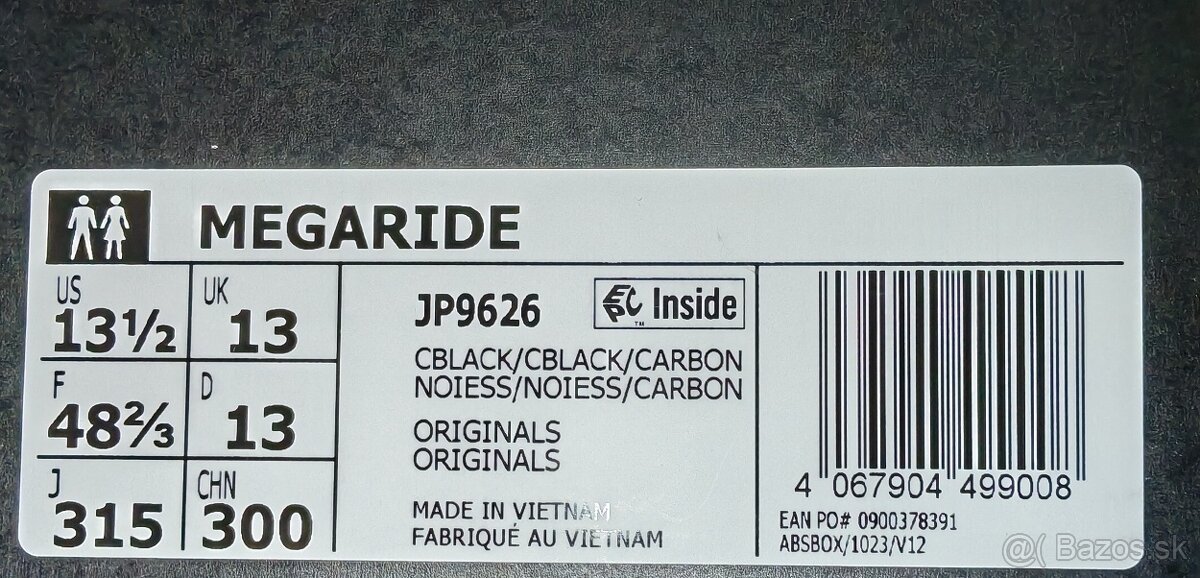 ADIDAS MEGARIDE core black/carbon - 5