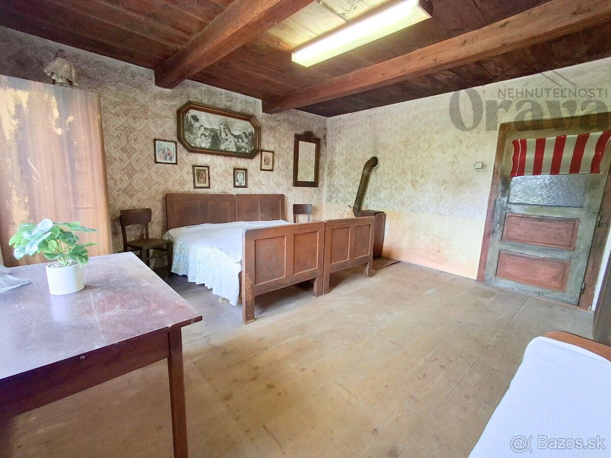 Na predaj dom - drevenica pod Roháčmi – Huty, Orava - 5