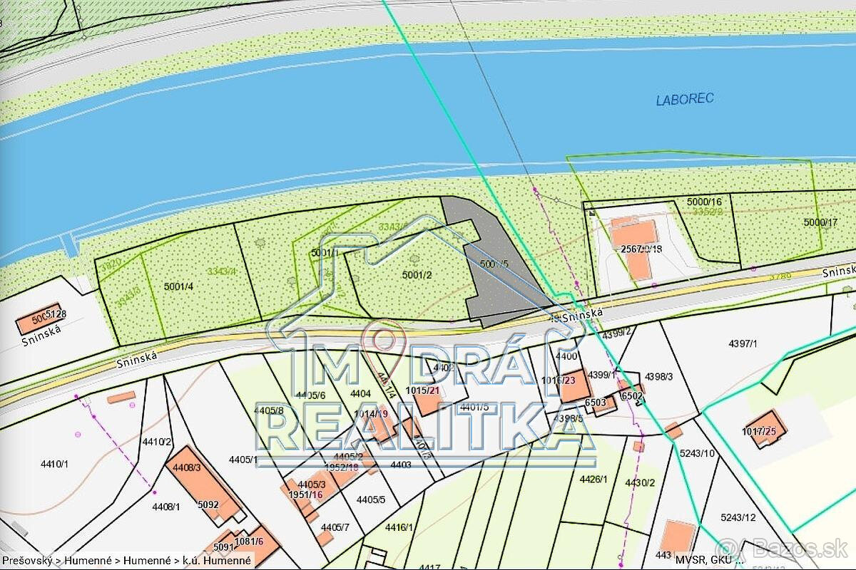 Lukratívny pozemok pri Laborci na predaj - 5