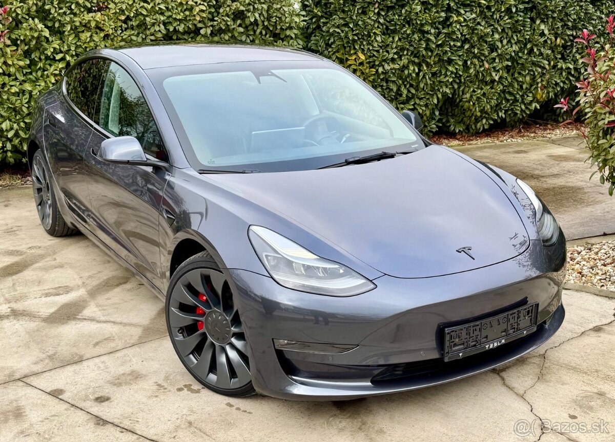 TESLA MODEL3 Performance 377KW 2021/10,TEPELNE,ZIMNA SADA - 5