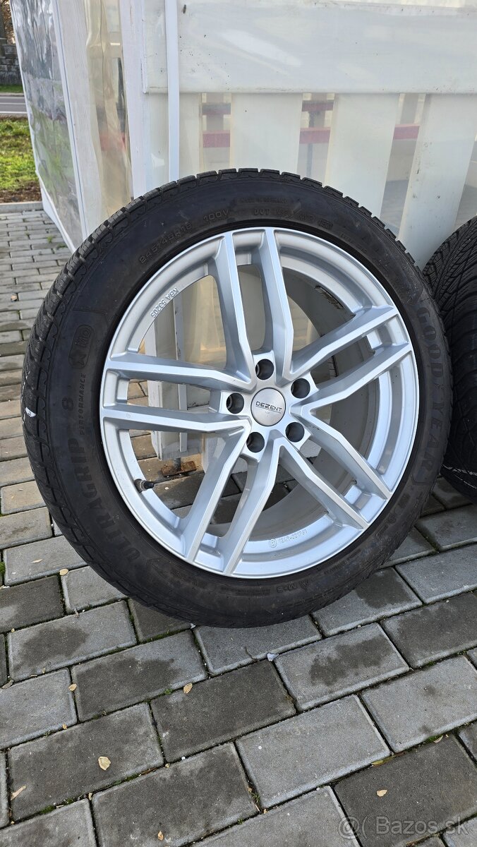 Dezent TR silver 5x112 ET30 R18 245/45 - 5