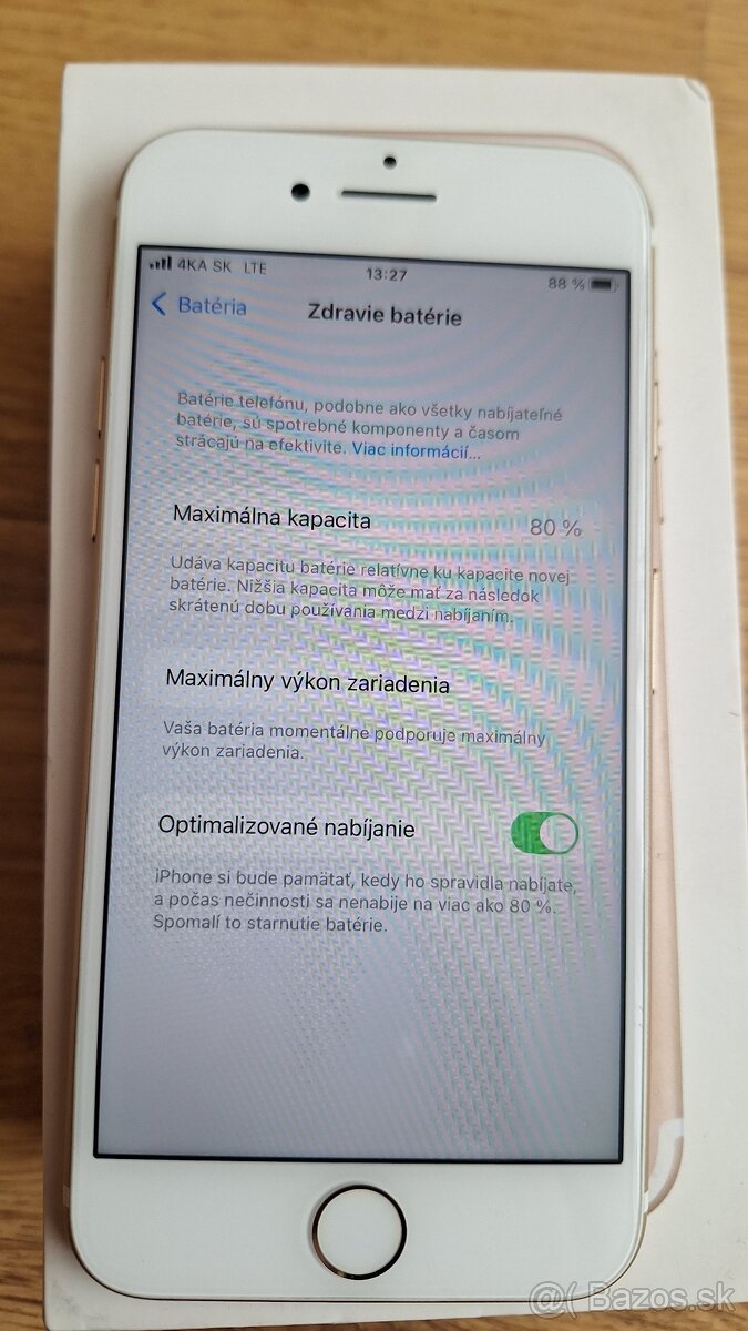 Iphone 7 Gold 128GB pekný stav - 5