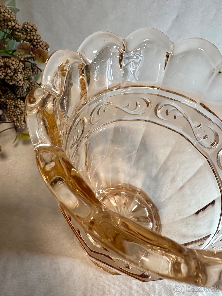 Vaza uranova rosalinove sklo - 5