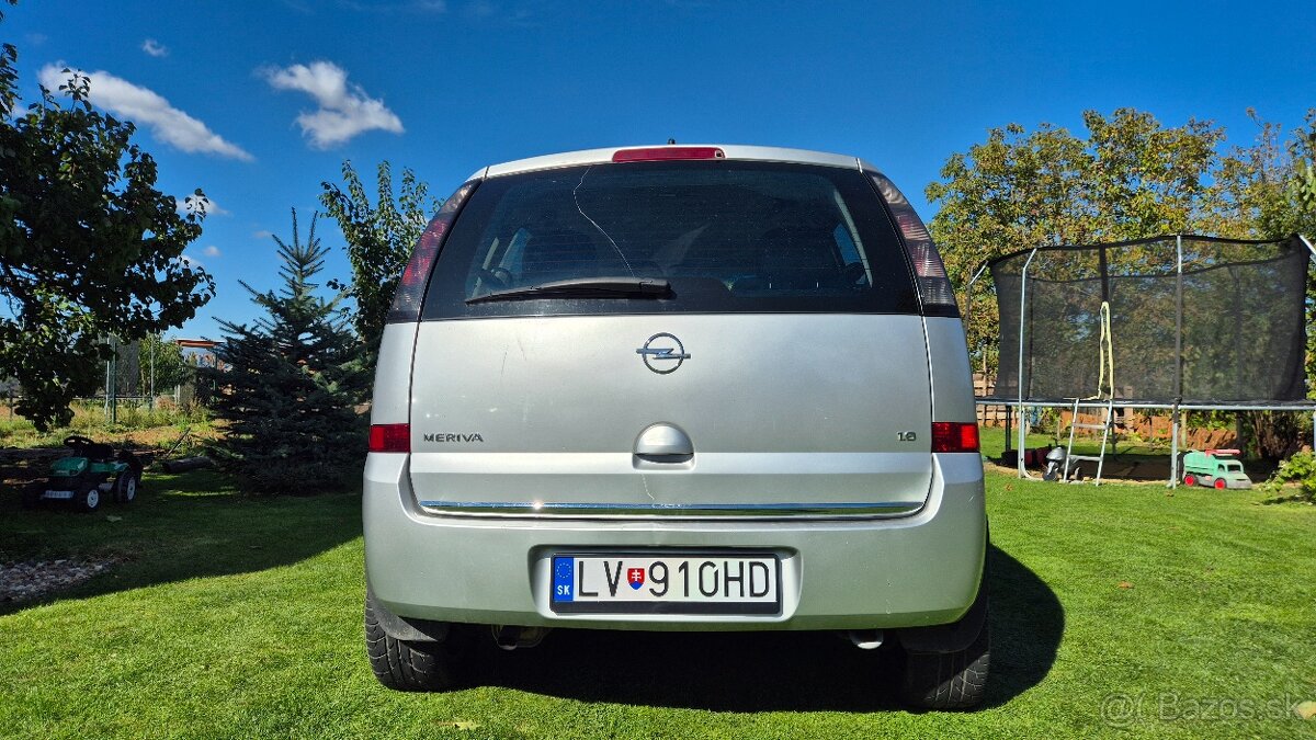 Opel Meriva, automat, benzín, nízky najazd KM, nová STK + E - 5