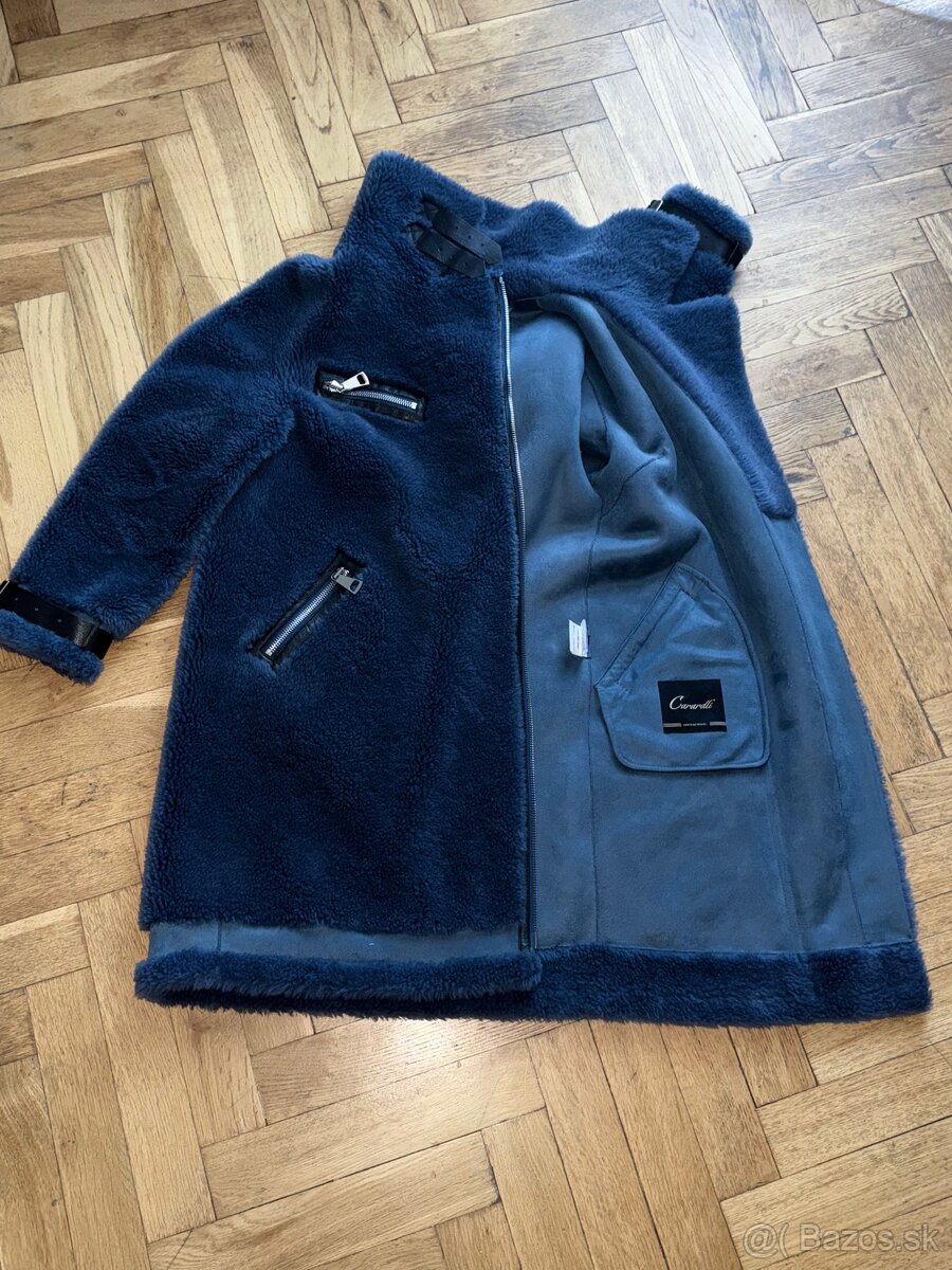 Predám luxusný kožuch z merino vlny značky Carardli. - 5