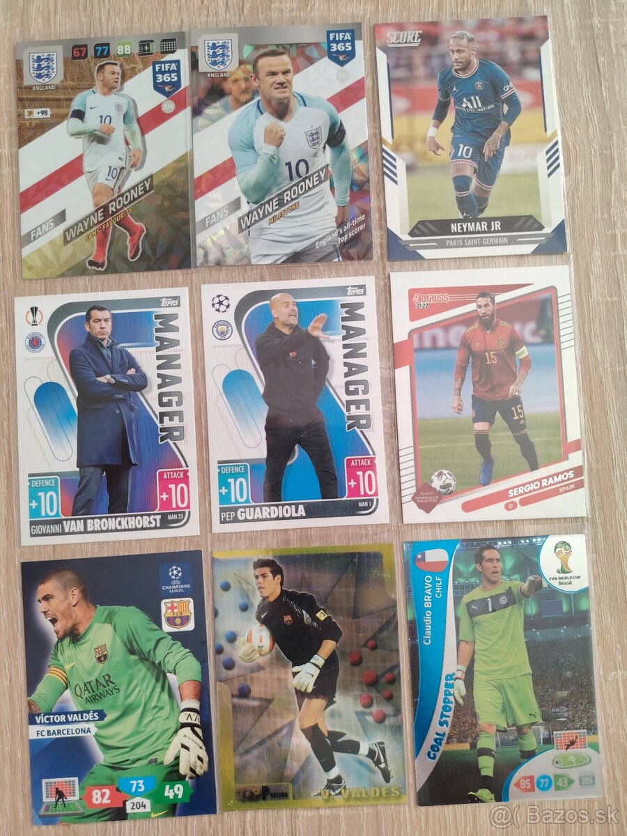 Legendy - futbalové kartičky - 5