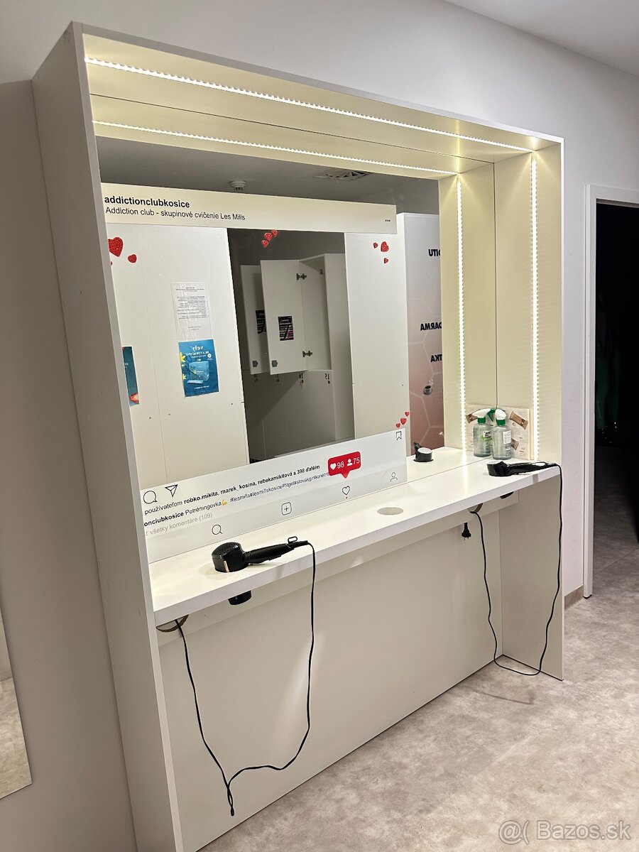 Biele skrinky do šatne, botník a lavičky - 5