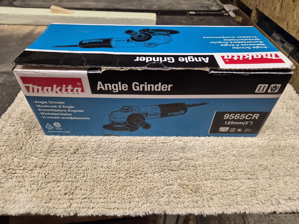 Predam uhlovu brusku Makita 9565CR, 1400W - NOVA - 5