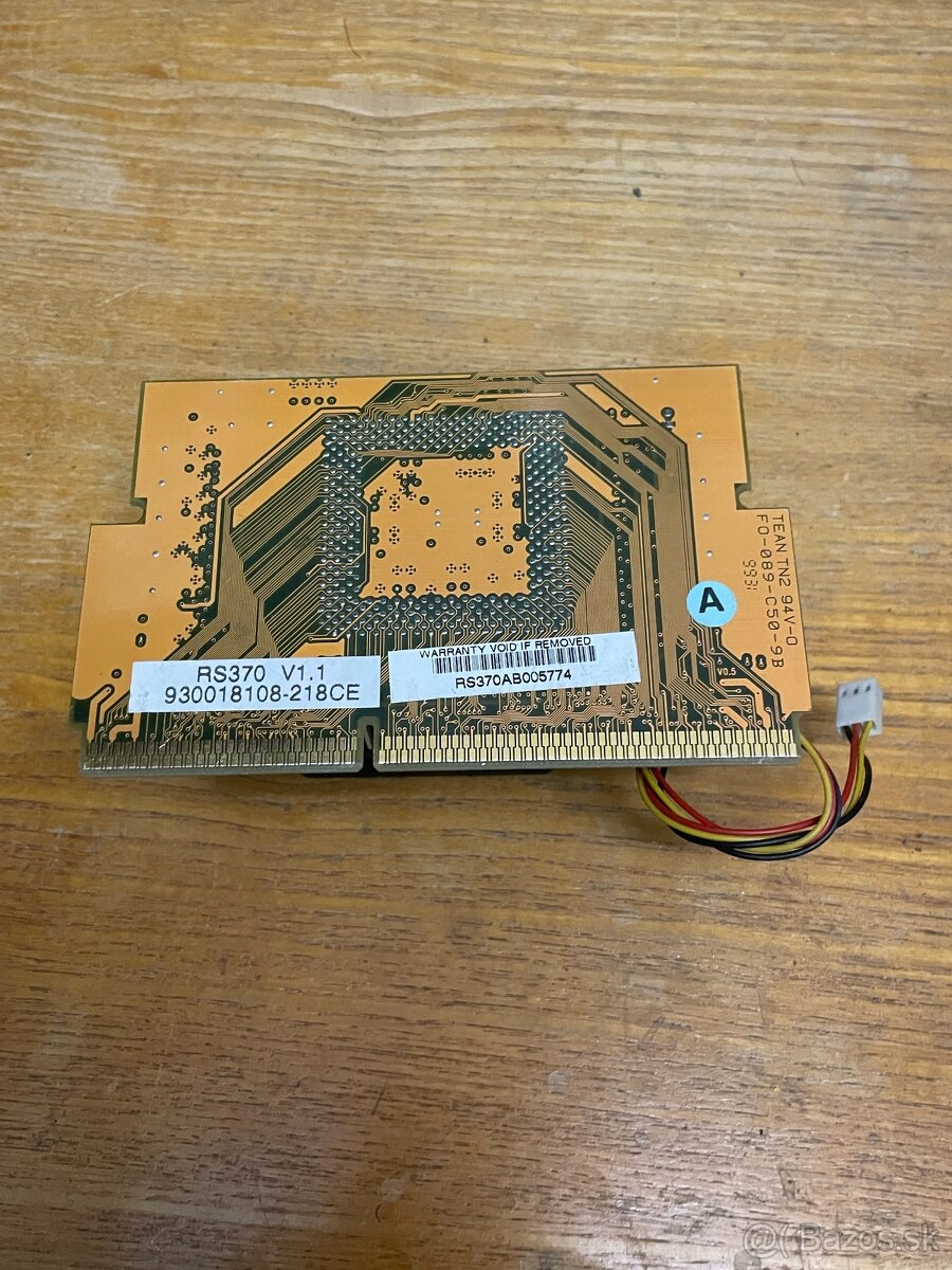 ABIT AB-RS370 SlotKET – Slot 1 → Socket 370 adaptér + chladi - 5
