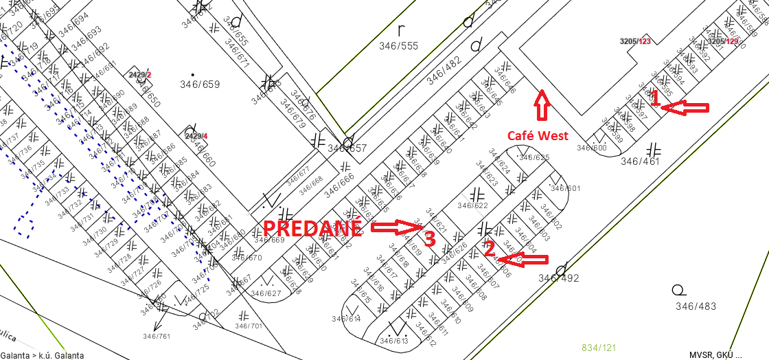 Parkovacie miesta -Galanta West - 5
