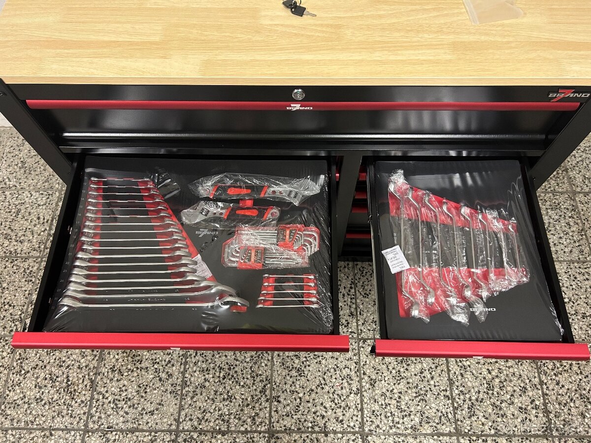 Dielensky vozík s náradím, 580ks. - 5