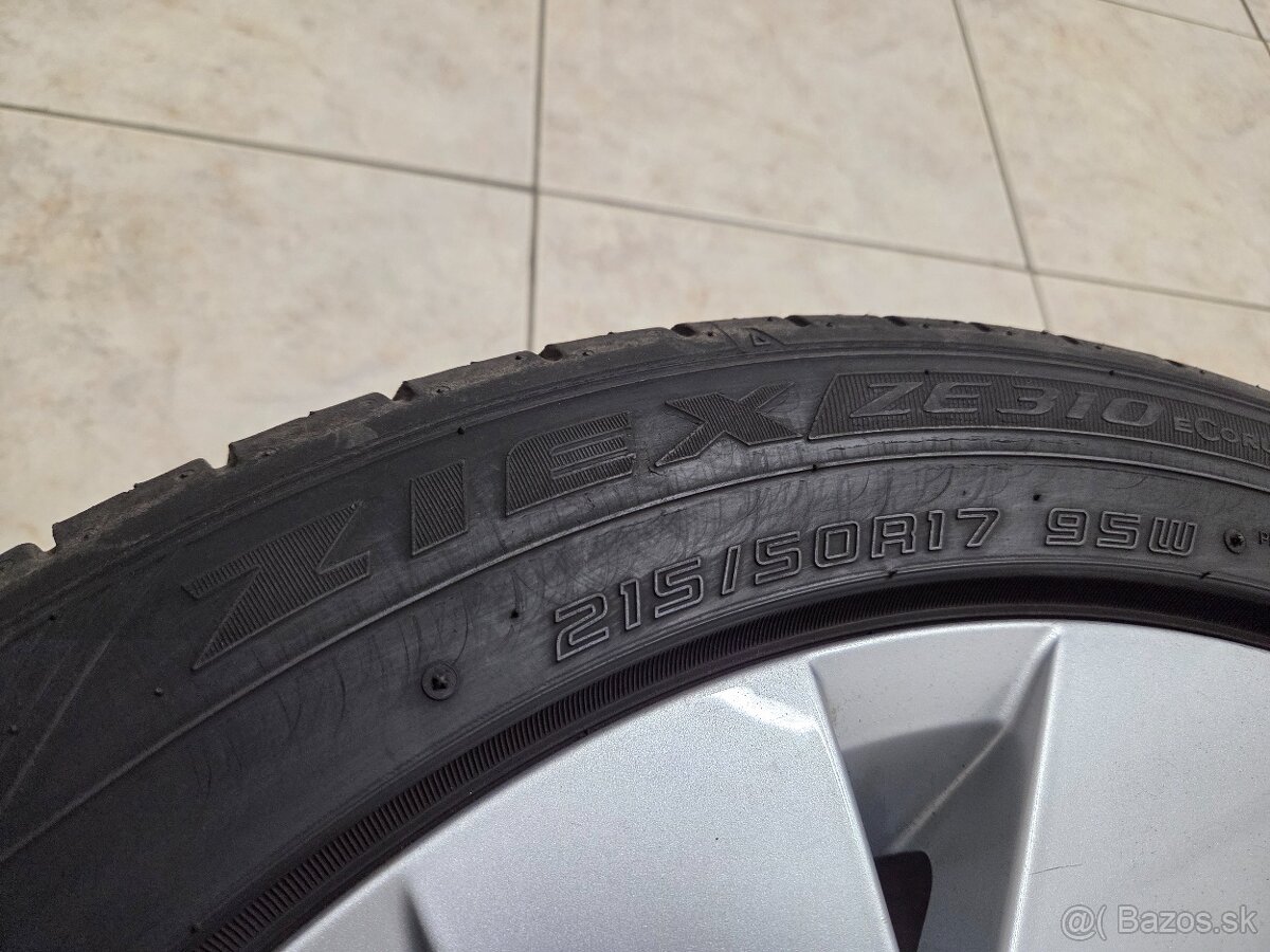 VW 17" (5x112) + letné - 5