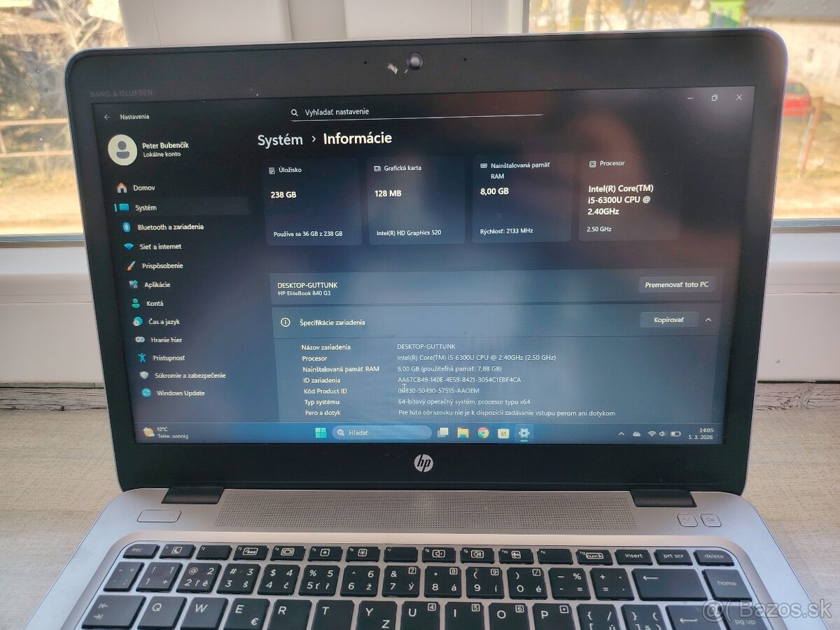 HP EliteBook 840 G3 - 5