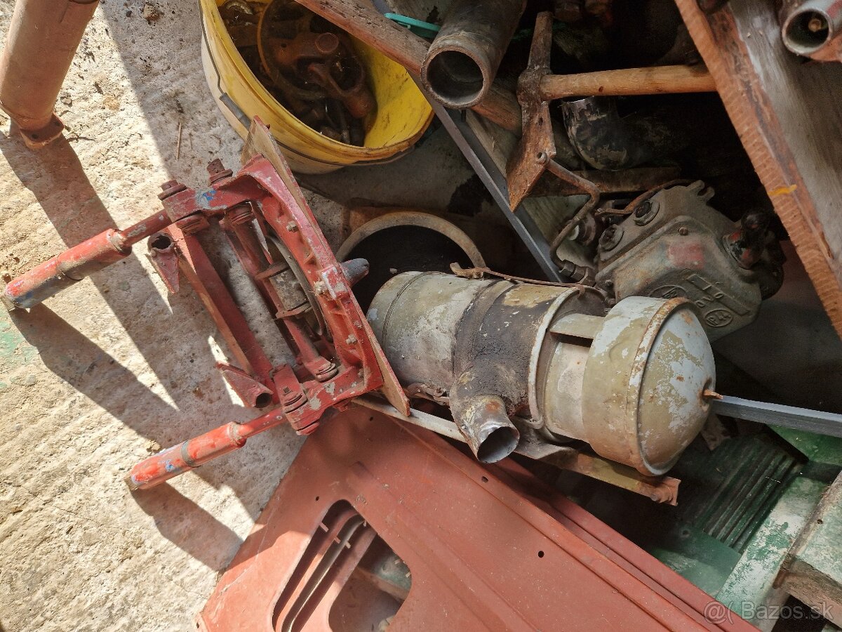 Zetor vyfuk, vzduchový filter - 5