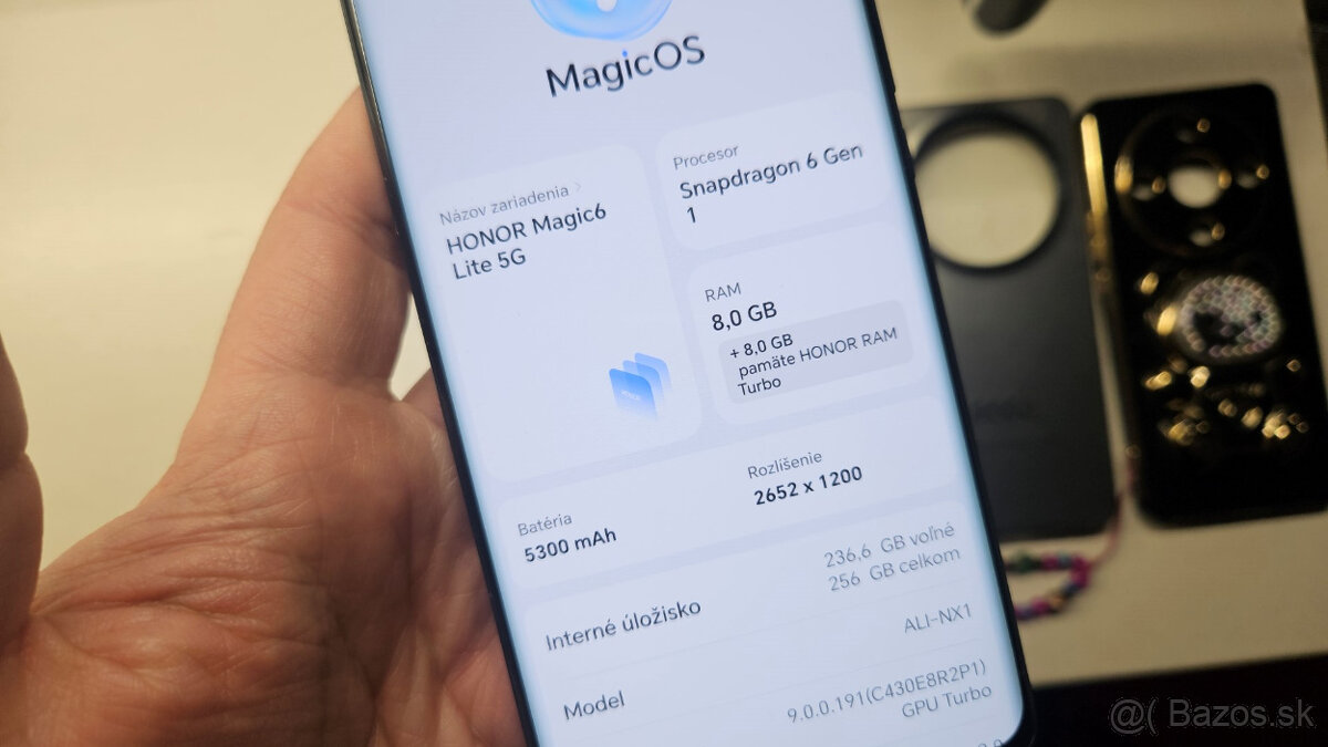 Honor Magic 6 Lite 256GB + obaly - 5