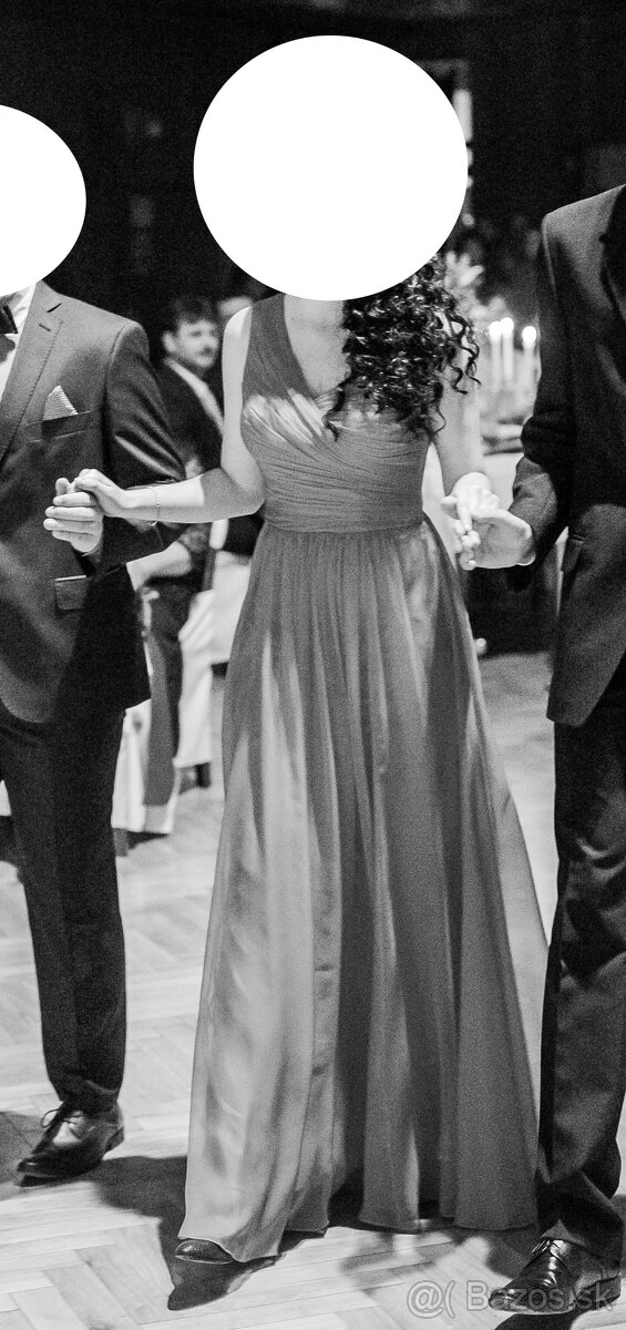 Predám spoločenské šaty dlhé - 5