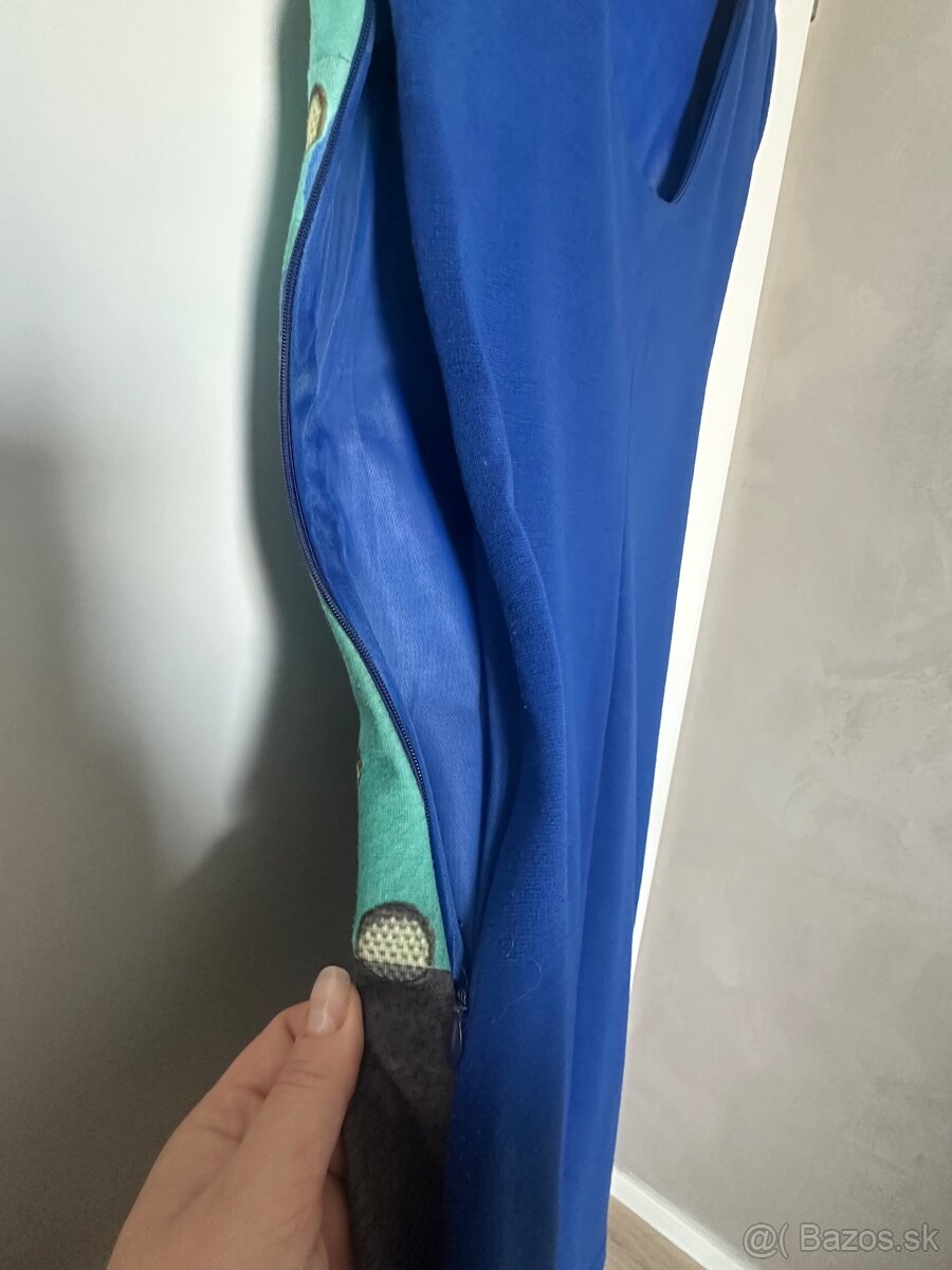 modro-zelene Desugual šaty - 5