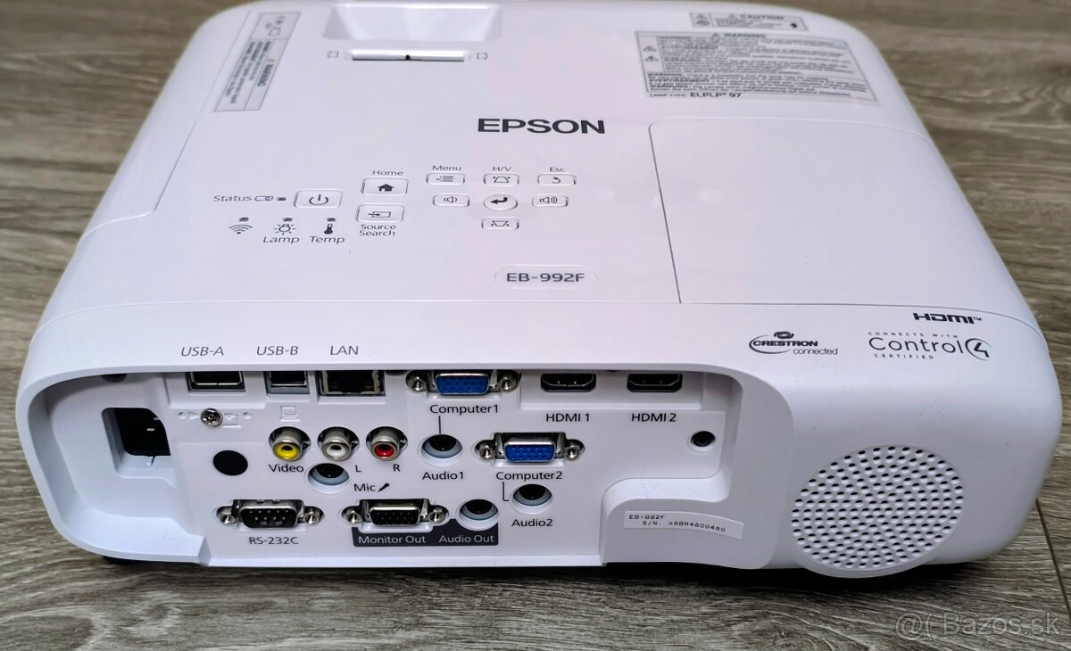Epson EB-992F Full HD projektor - 5