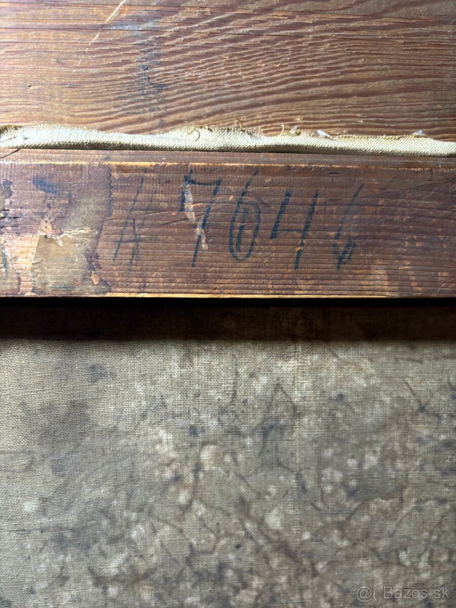 stary obraz olej na platne - 5