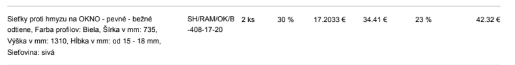 Sieťky proti hmyzu - 5