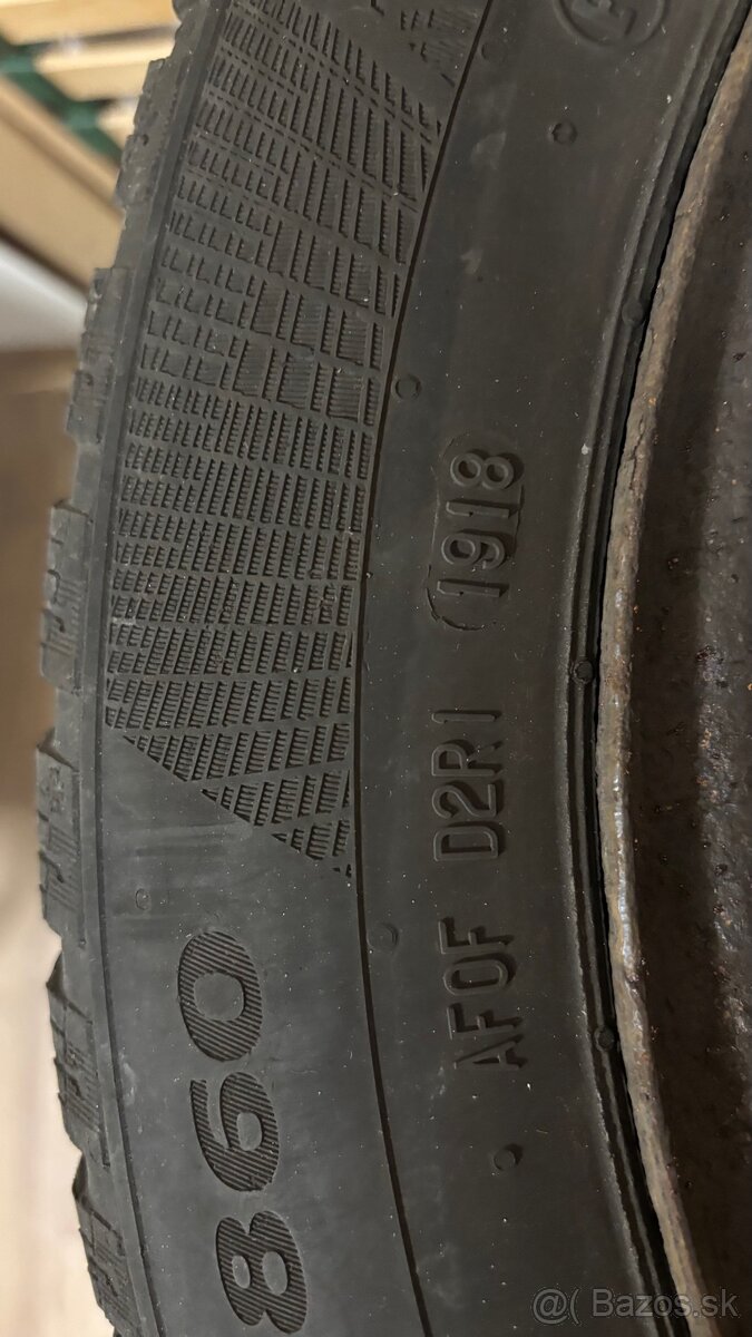 Predám zimne pneumatiky 205/55/R16 - 5