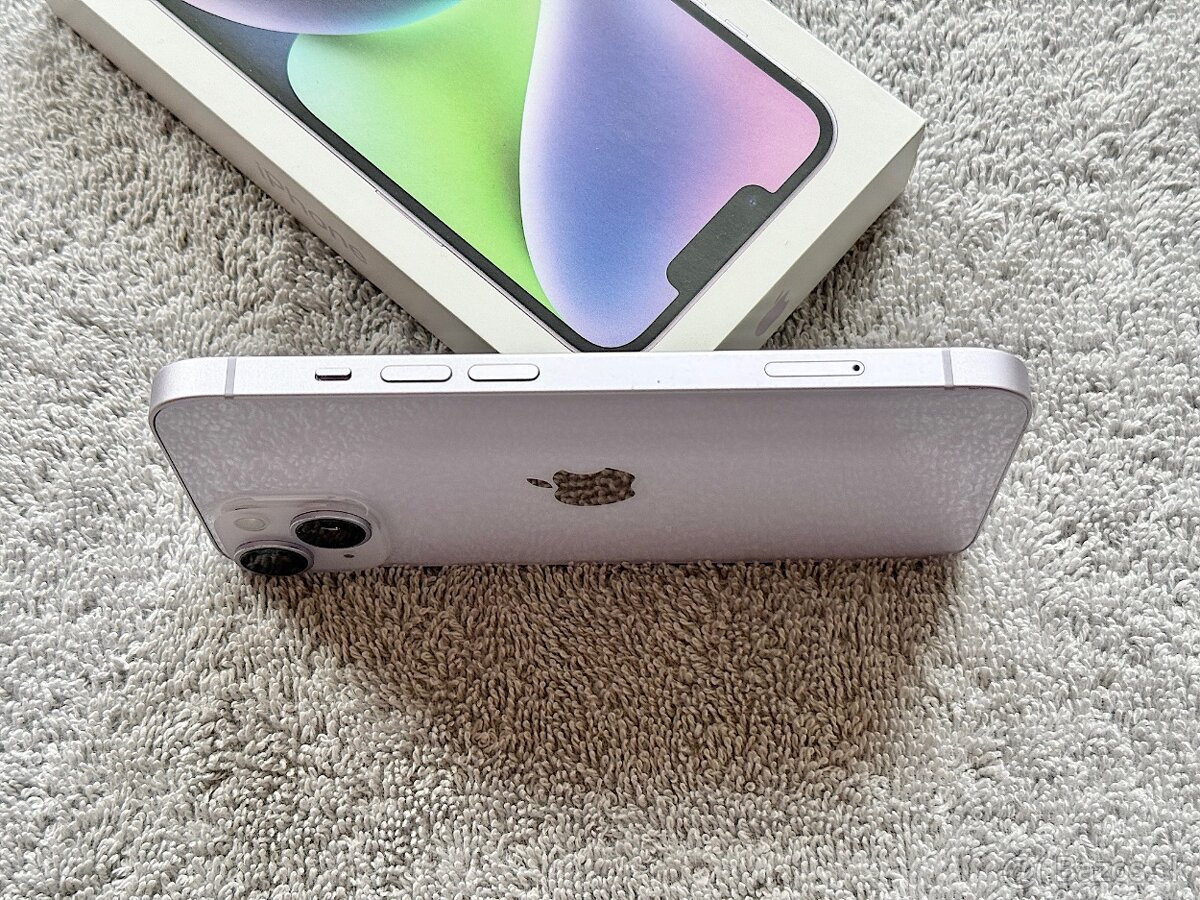 iPhone 14 128GB, NOVÁ BATERKA, TOP STAV - 5