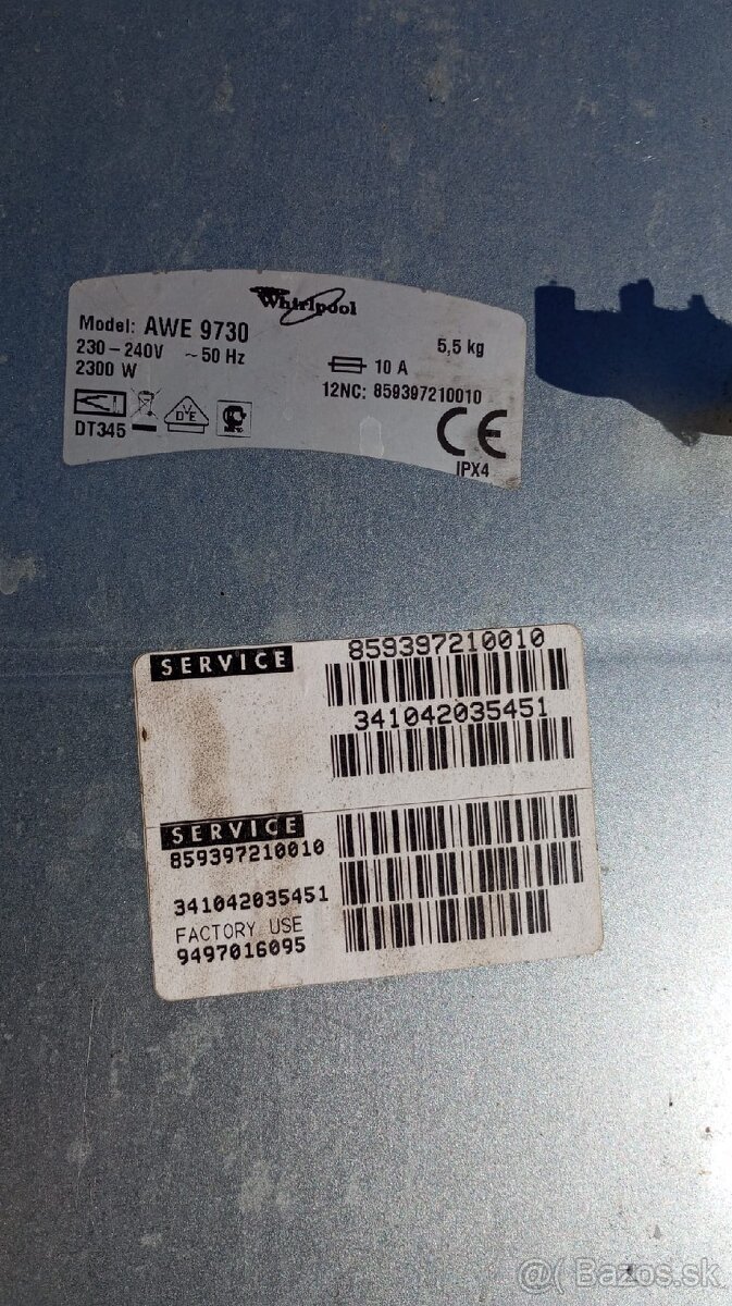 Whirlpool Model 9730 - 5