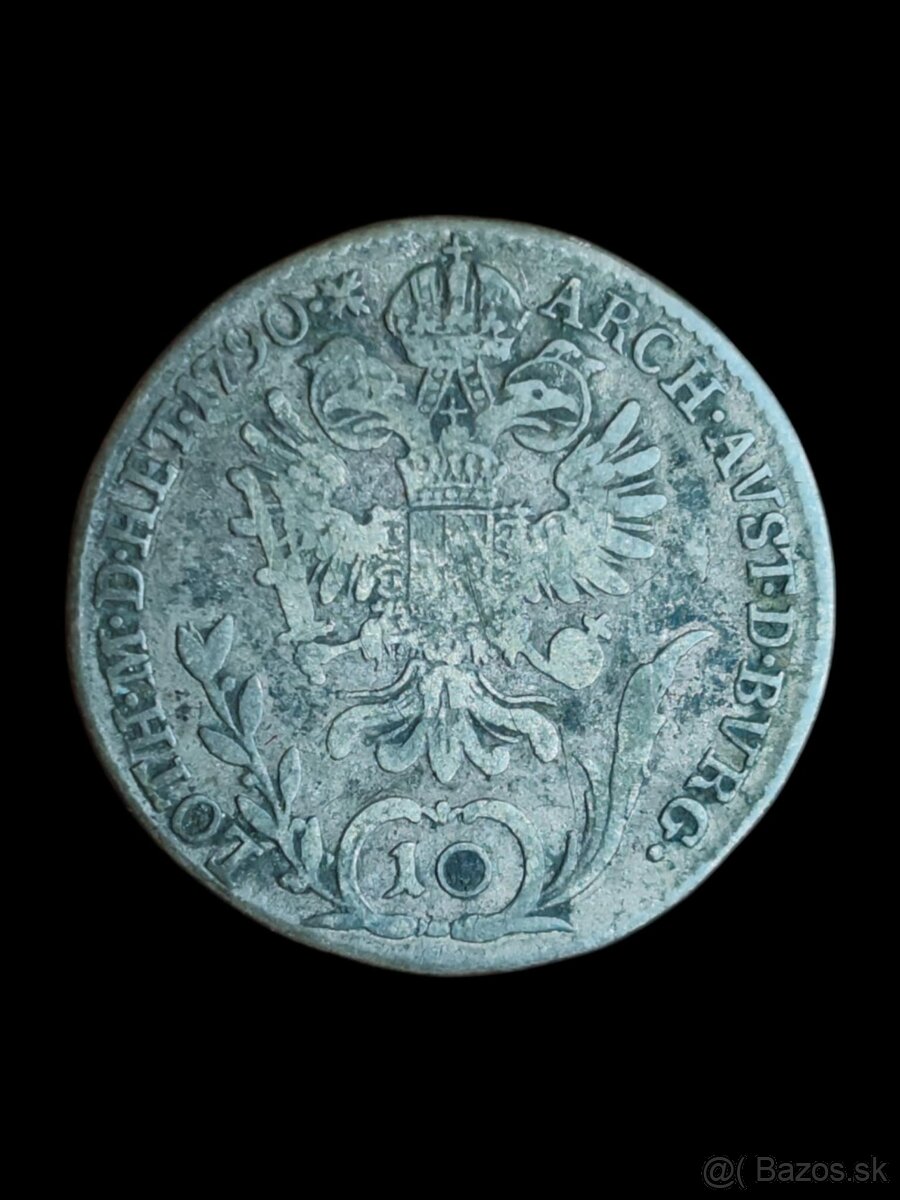 Mince Jozefa II. - striebro i meď - 5