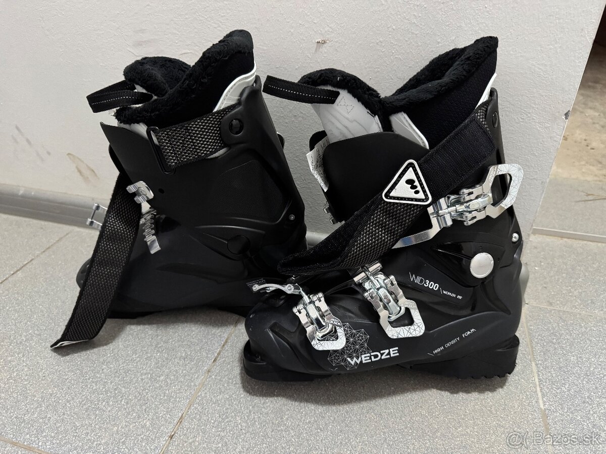 Lyže Wedze 140 + lyžiarky + palice + prilba - 5