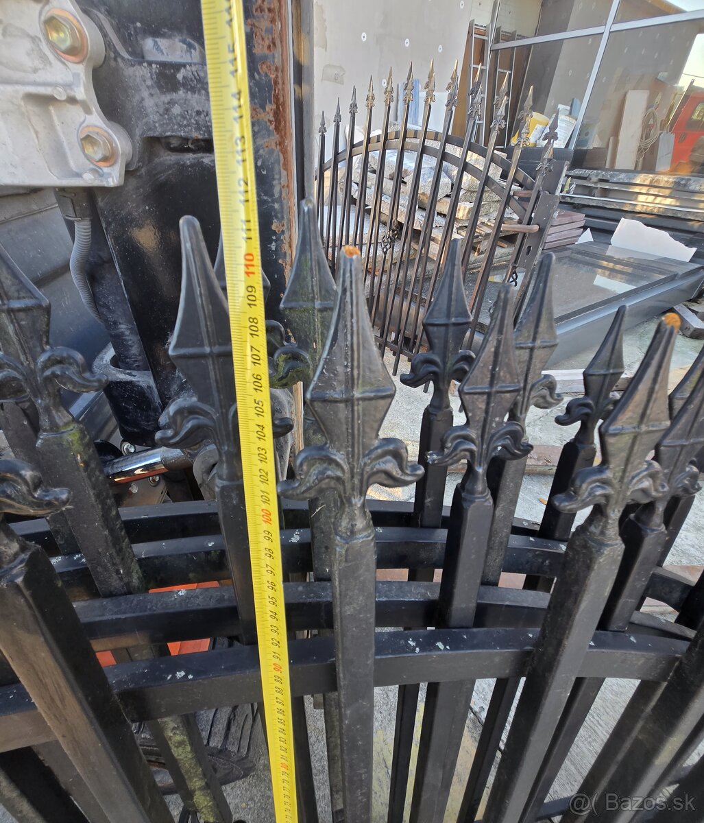 Kovaný plot brána - 5