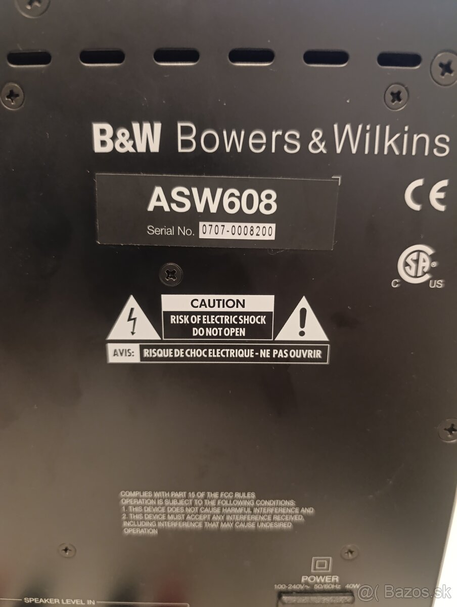 Bowers&Wilkins ASW608 - 5
