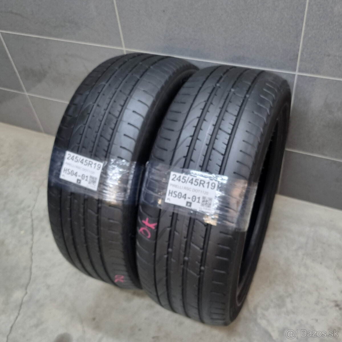 Letné pneumatiky 245/45 R19 PIRELLI RSC - 5